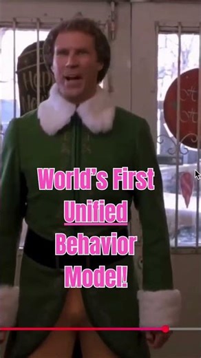 CONGRATULATIONS! THE WORLD’S FIRST UNIFIED BEHAVIOR MODEL! 🏆🧬