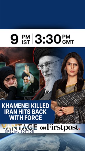 #VantageOnFirstpost: Three US Soldiers Killed in Massive Iranian Missile Attack The US military announced that three of its soldiers had been killed and five others "seriously wounded", the first American casualties in the ongoing war. The Iranians launched waves of ballistic missiles and drones after their Supreme Leader Ali Khamenei was killed in an Israeli strike. What are the operational goals of this war? What happens next? @palkisharmaupadhyay tells you. | Firstpost
