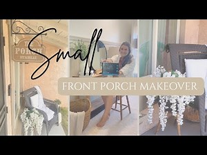 Budget-Friendly Front Porch Makeover | Before & After Transformation