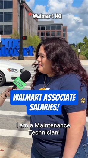 Salary Transparent Street on Instagram: "How much do associates make at @walmart? We asked a Maintenance Technician, Fleet Driver, and Realty Execution Coach! #WalmartPartner #SalaryTransparentStreet #WorkAtWalmart #WalmartCareers"
