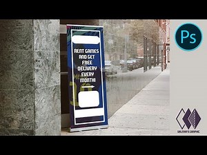 How To Make A Standee Mockup - Adobe Photoshop | Salman's Graphic