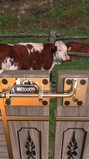 TorVerriegelung im Alltag – wenn Mechanik überzeugen muss! #Mechanik #StopMotion #DIYRiegel