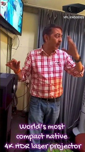 ⚡ Meet the World’s Most Compact 4K HDR Laser Projector – VPL-XW5000ES!