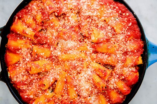 This Baked Rigatoni Is Stuffed With The Most Incredible Filling