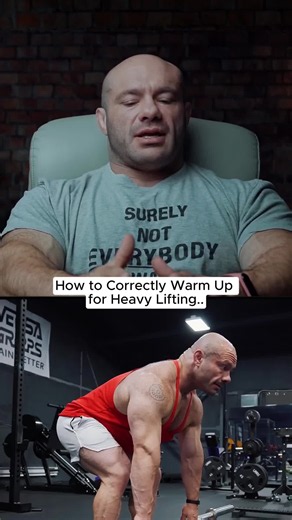 Mike Israetel warmup routine for bodybuilding gym