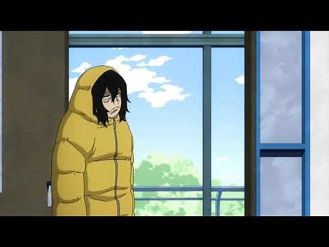 Aizawa sleeping bag suit (dub) |My hero academia season 5 episode 13