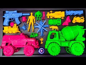 Membersihkan mobil mobilan, mobil monster, mobil molen, mobil balap, helikopter,kereta uap,& anomali