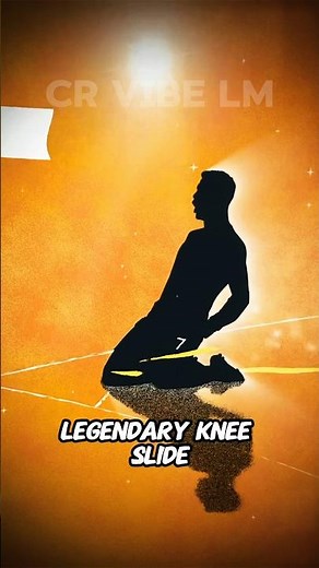 Ronaldo's Iconic Knee Slide vs The Smoothest Slide Ever!