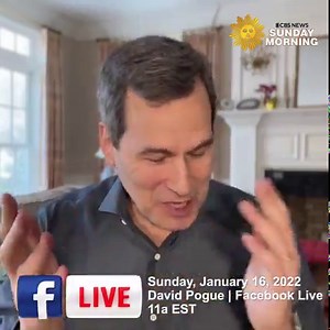 Join Us ☀️ This Sunday, after the show, David Pogue hosts a Facebook Live, continuing the conversation from his podcast "Unsung Science" titled "Subtitles for the Blind" with guest Bryan Gould of WGBH. Tune in and watch at 11a EST. cbsn.ws/3fmKwmR | CBS Sunday Morning