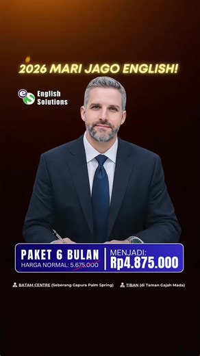 English Solutions Batam: Learn and Improve Your English