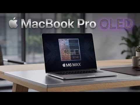 M6 OLED MacBook Pro LEAKS – Apple’s Biggest Redesign in Years Revealed! (Game-Changer Specs)