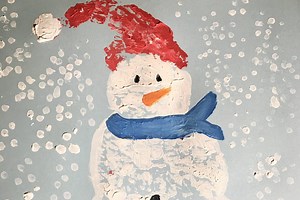Apprenez à peindre un bonhomme de neige avec cette méthode ultra-facile