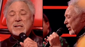 UK News: The Voice viewers heartbroken as Tom Jones performs emotional tribute to his late wife