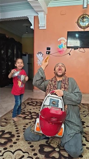 شوف مقلب في ابويا مع الكهرباء 😂🔥