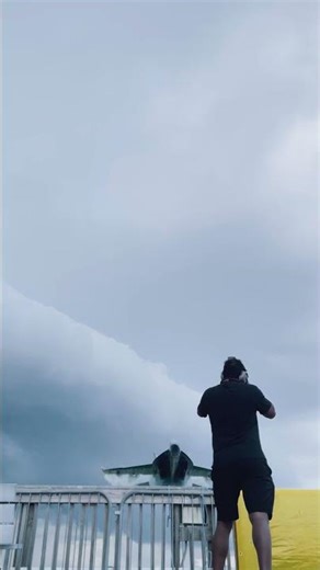 One Blue Angels Pass Over a Pier… and Everything Changed