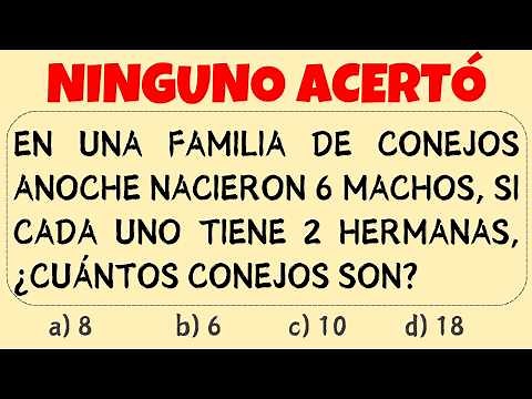 5 EJERCICIOS de RAZONAMIENTO LÓGICO