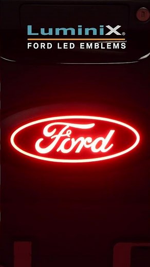 Upgrade Your Ford Luminix LED Emblems - Officially Licensed by Ford Motor Company #shortsvideo