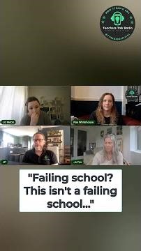 "Failing school? This isn't a failing school..."