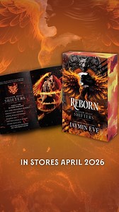 ✨COVER REVEAL✨ I’m so excited to share the stunning new cover for REBORN! Isn’t it gorgeous?! The edges are so pretty and I love seeing the original covers represented! 🔥🔥🔥 REBORN is the epic, twisty conclusion to Mera and Shadow’s story, and I’m soooo thrilled with how all three covers look together! 😍 This gorgeous new deluxe paperback is available for pre-order now and will be available in North America on April 21, 2026 and in the UK on April 23, 2026! Who else can’t wait to get their ha