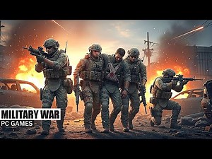 TOP 30 BEST MILITARY WAR GAMES FOR PC 2026 || low/mid/high spec pc games || best military war games
