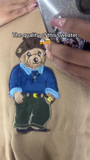 The quality of this sweater is CRAZY FOR THIS PRICE