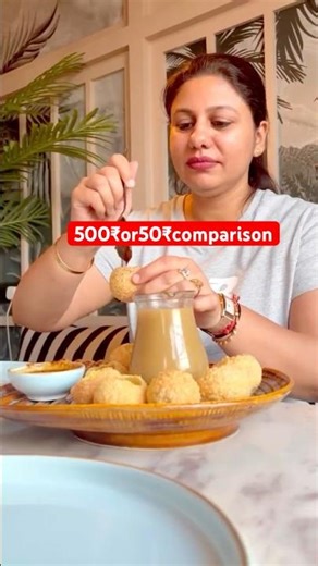 ₹500 vs ₹50 Golgappa Challenge! 🥙 Street Style ne di Luxury ko maat?