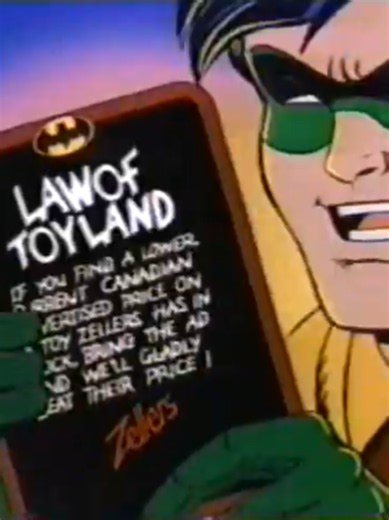 ZELLERS Batman Commercial (1989) #Batman #retro #dccomics #canadiantiktok #lostmedia