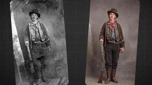 This is the only authenticated photo of Billy the Kid then it sold for $2.3 million