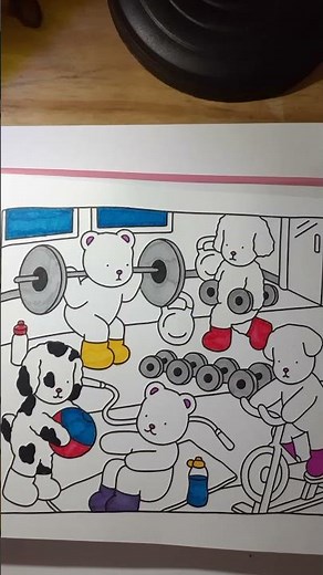 pintando bobbie goods - tema na academia #speedsong