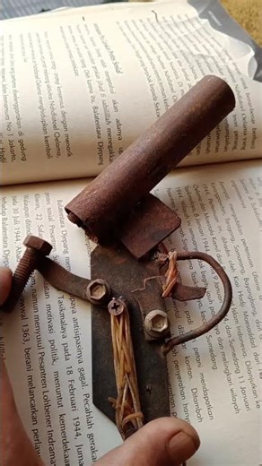 Handmade simplest trigger mechanism #shorts # diy