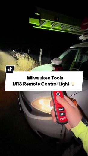 Illuminate Your Job Site with M18 Utility Remote Control Light