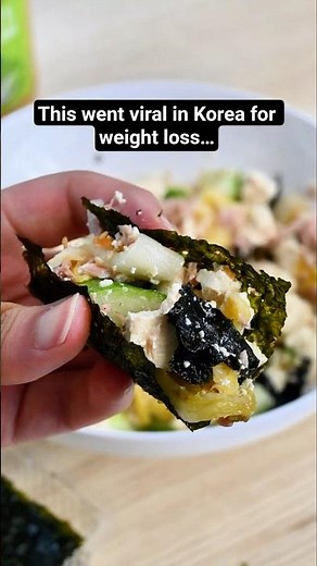 Korean Viral Diet Recipe (High Protein Kimchi Bowl)