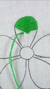 ❤️😍Very trendy hand embroidery flower design #shorts #trending #viral #embroidery