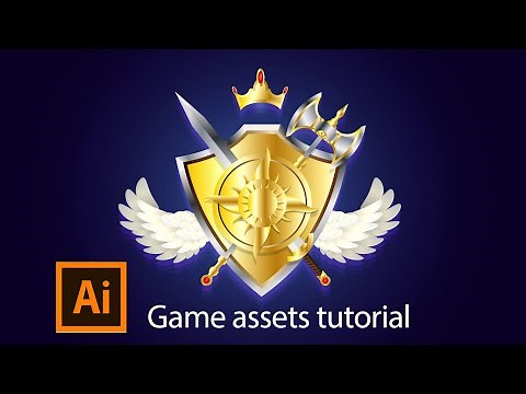 Adobe illustrator tutorial game assets tutorial (Arttutor)