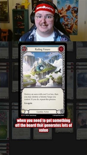 Beat auras with Roiling Fissure | Flesh and Blood TCG