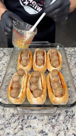Easy meatball subs