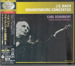 J. S. Bach, Carl Schuricht, Zürich Baroque Ensemble - Brandenburg Concertos