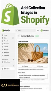 How to Add a Collection Image in Shopify