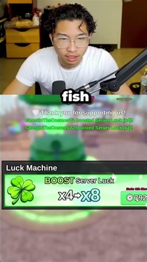 8x server luck for this fish 😭 #roblox #fishit