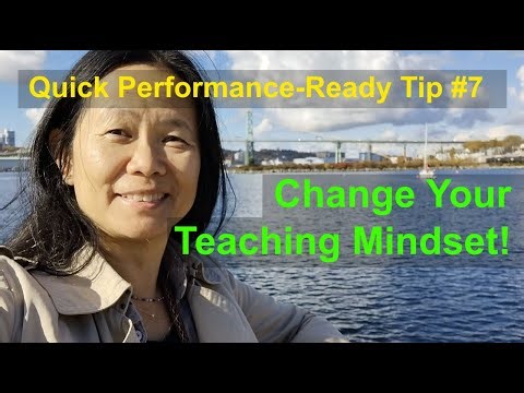 Change Your Teaching Mindset - Quick Performance-Ready Tip #7 for String Teachers