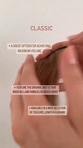 The difference between Silk Seam and Lace Weft, as told by our Regional Educator, @xsamhair: “They’re both winners in my eyes, and here’s why: they both serve a purpose depending on you OR your client's needs. For me, I’m allll about the volume, so the classic (Boo-Gatti range in particular) is my favorite. If I’m going to wear clip-ins, it’s usually for a special event, and that means I want maximum impact hair. On the other hand, I have clients that love super sleek styles, and are looking for