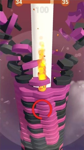 Stack Ball new challenge ❓#shorts