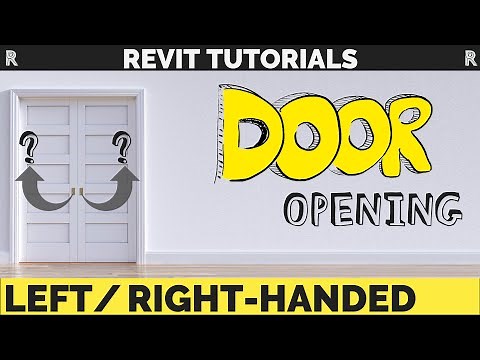 How to Create Left or Right - Handed Door in Revit