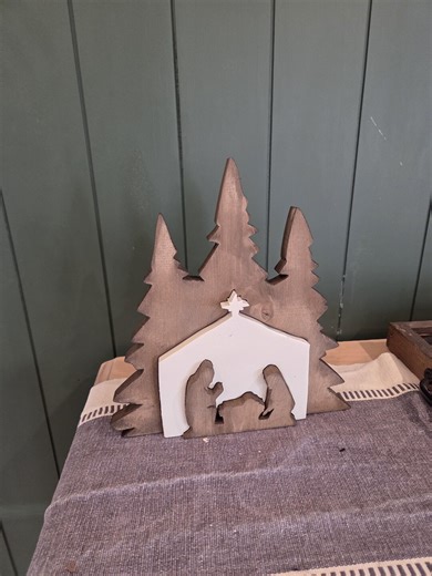 Christmas Nesting Nativity SVG Scroll Saw Pattern - Etsy