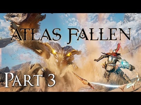 Atlas Fallen Let's Play - Part 3 - Air Dashing and Shell Bashing