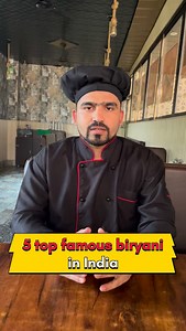 5 top famous biryani #in India #chef #indian #hotel #recipe restaurant | Wasim Kazi