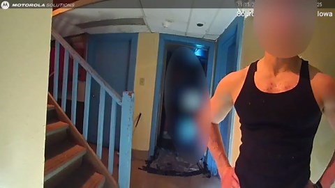 Bodycam video shows apparent hazing incident at University of Iowa fraternity house