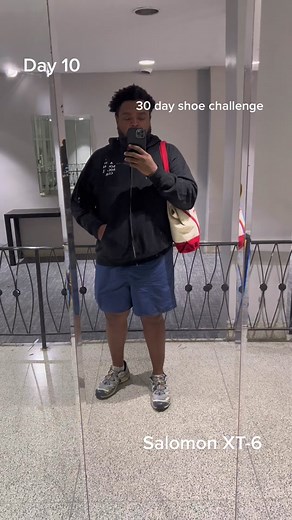 #gorpcore #30dayshoechallenge #salomonxt6 #salomon #nycfashion #grwm #assclub #patagonia Day 10- Salomon XT-6