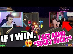 SURPRISE SUCKY SUCKY *ASMR* IN FORTNITE 🤤💦 (ft. ex girlfriend)