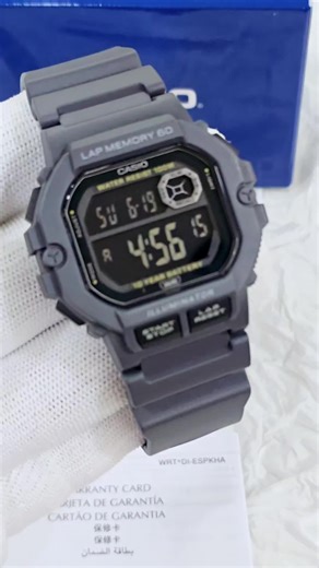 CASIO WS-1400H-8B: Sporty Watch for Runners